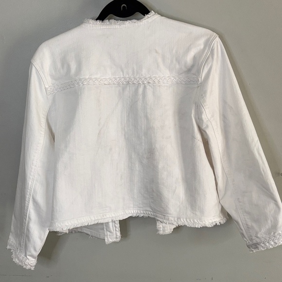 Liverpool Women's White Cropped Blazer - Picture 5 of 7